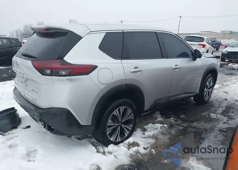 2021 Nissan Rogue Sv Intelligent Awd from USA, damaged, VIN 5N1AT3BB9MC765378